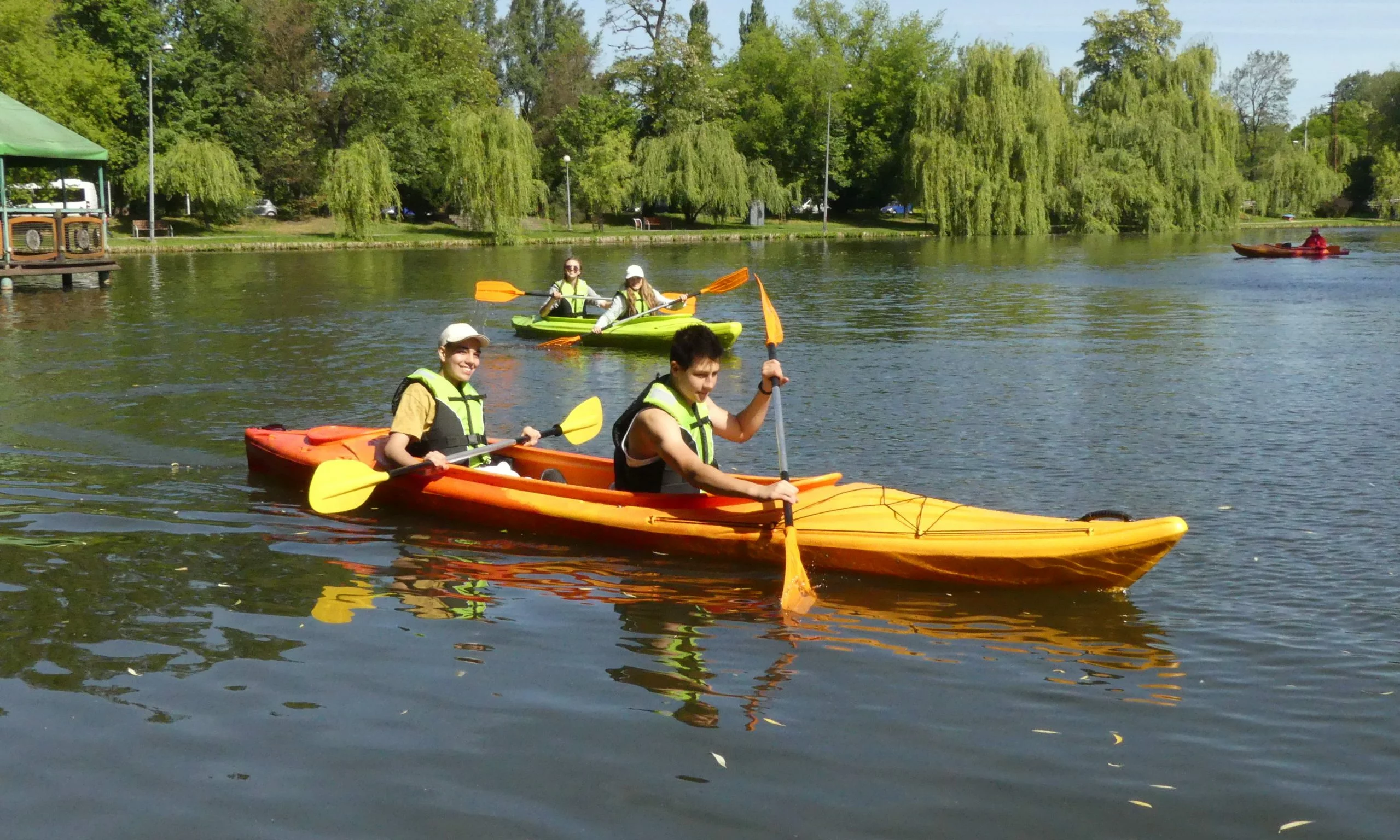 Kajaki liceum w Pruszkowie
